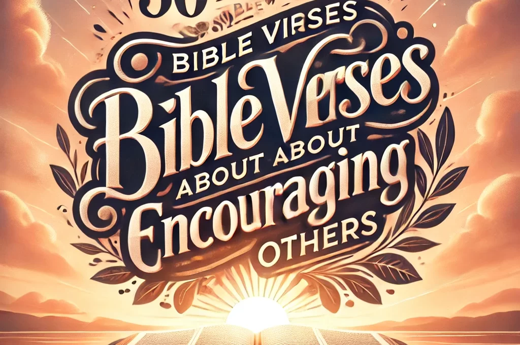 30 Amazing Bible Verses About Encouraging Others 2025