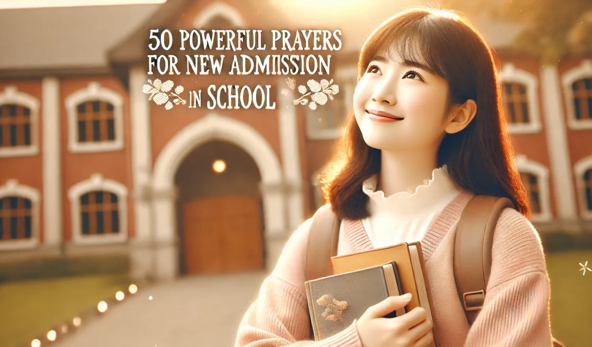 50 Powerful Prayer for New Admission in School 1 50 Powerful Prayer for New Admission in School 2025