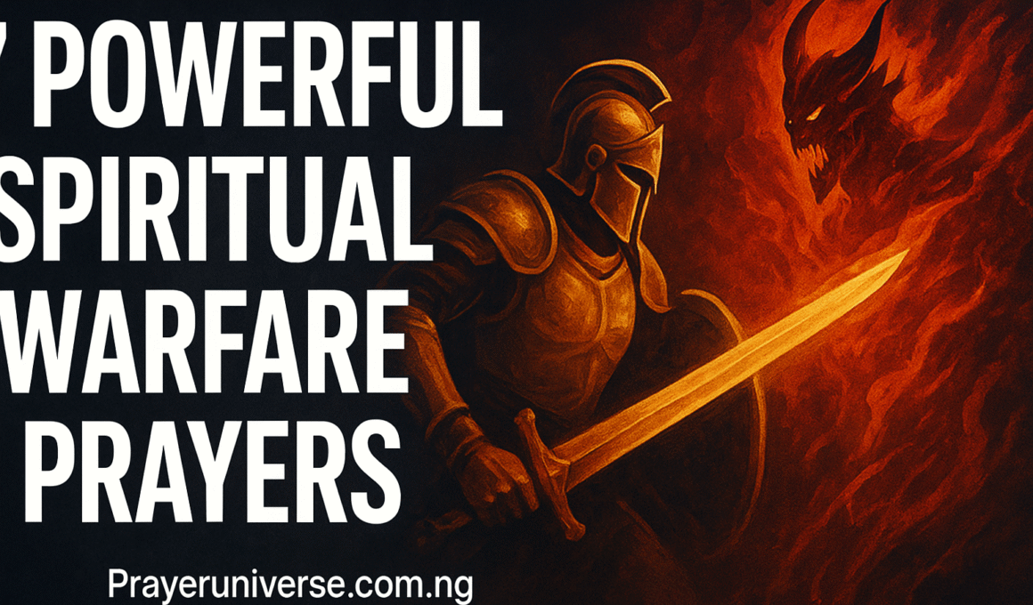 7 Powerful Spiritual warfare Prayers with Scriptures 1 7 Powerful Spiritual warfare Prayers with Scriptures
