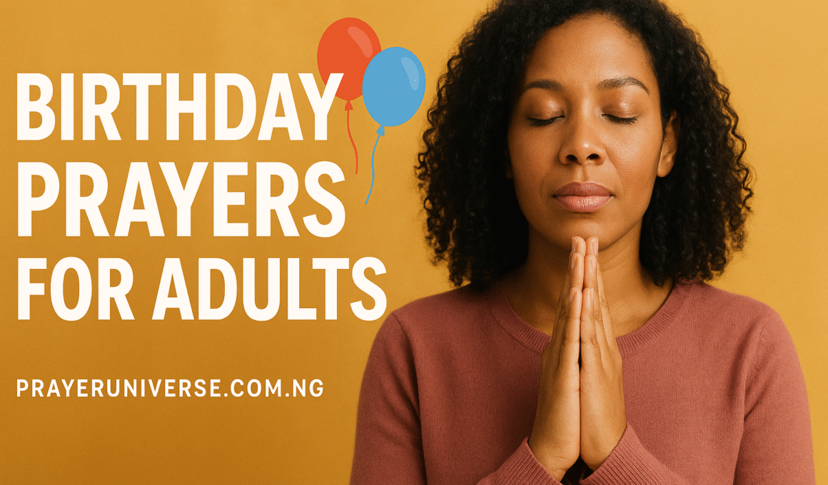 20+ Amazing Birthday Prayers for Adults 1 Birthday Prayers for Adults