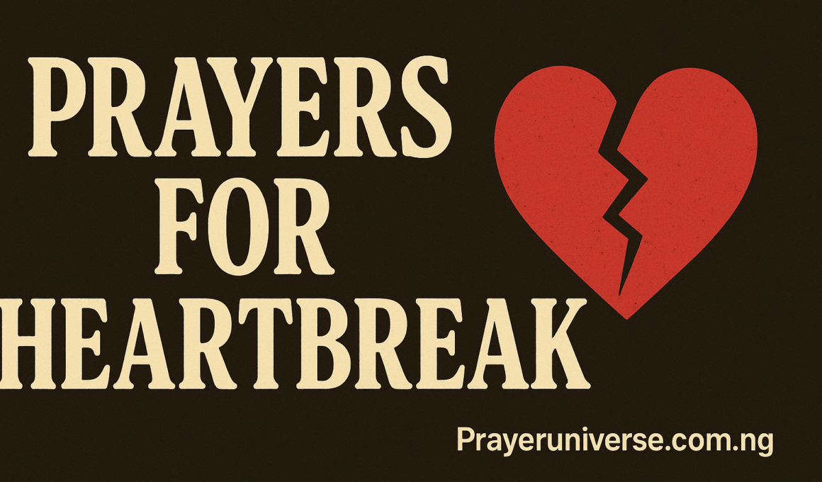 20+ Healing Prayers for Heartbreak with Bible Verses 2025