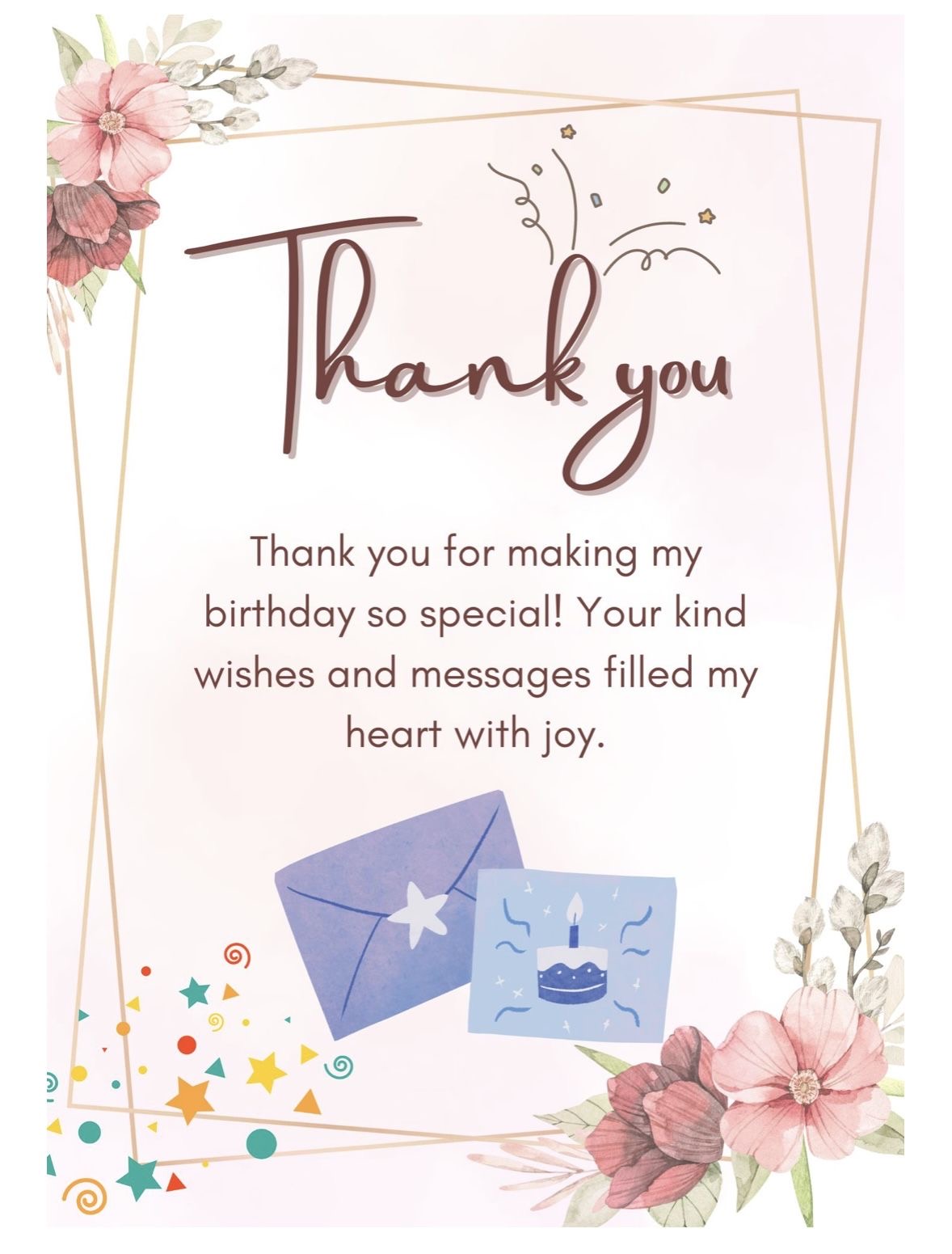 60+ Heartfelt Ways To Say Thank You for Birthday Wishes 6 60+ Heartfelt Ways To Say Thank You for Birthday Wishes 2025