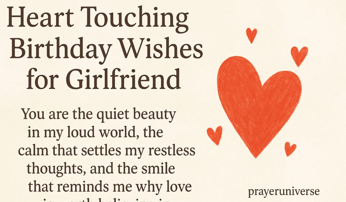 20+ Amazing Heart Touching Birthday Wishes for Girlfriend 2026