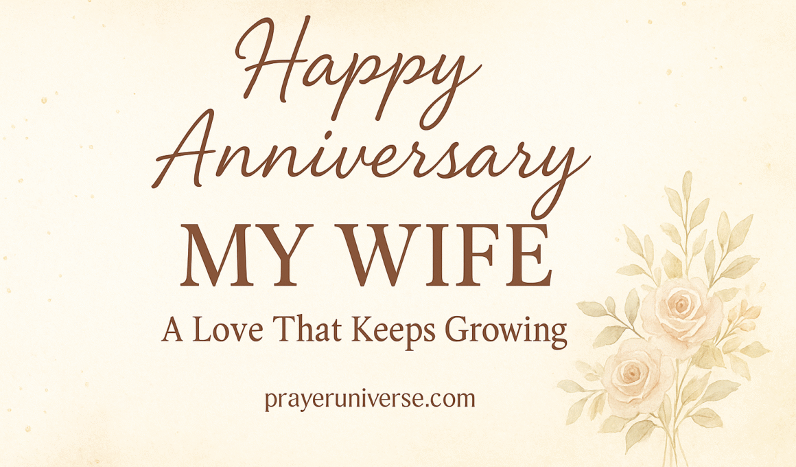 20+ Amazing Wedding Anniversary Wishes for Wife 2026